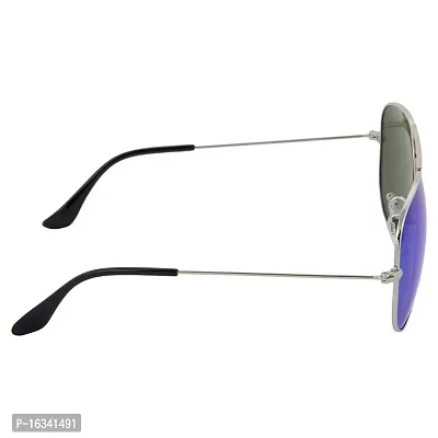 David Martin  Aviator Sunglasses  (For Men  Women, Blue)-thumb3