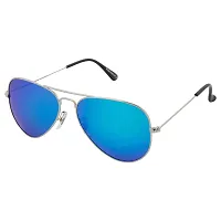 David Martin  Aviator Sunglasses  (For Men  Women, Blue)-thumb3