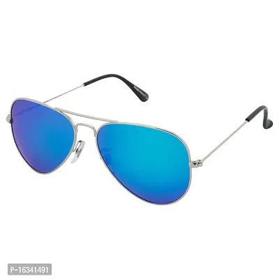 David Martin  Aviator Sunglasses  (For Men  Women, Blue)-thumb4