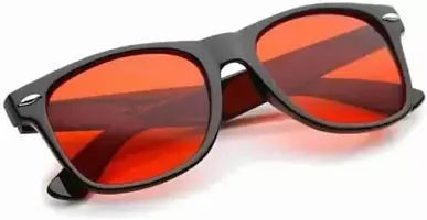 David Martin Wayfarer Sunglasses  (For Men  Women, Red, Brown, Clear)-thumb3