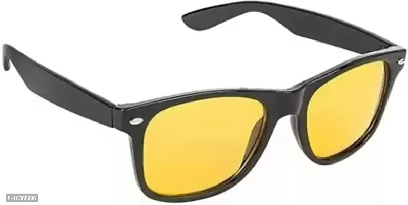 David Martin Wayfarer Sunglasses  (For Men  Women, Yellow)-thumb0