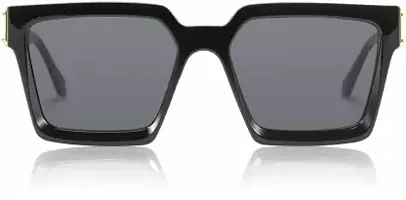 David Martin Rectangular Sunglasses  (For Men, Black)-thumb2