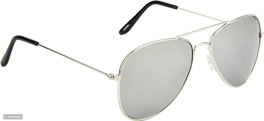 David Martin Aviator Sunglasses  (For Men  Women, Silver)