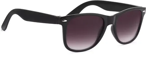 Wayfarer Sunglasses  (For Men  Women, Black, Brown)-thumb2