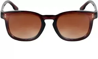 David Martin Wayfarer Sunglasses  (For Men  Women, Brown)-thumb1