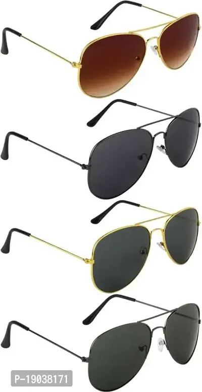 Aviator Sunglasses  (For Men  Women, Multicolor)