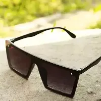 Over-sized Sunglasses  (For Men  Women, Black)-thumb2