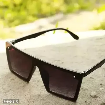 Over-sized Sunglasses  (For Men  Women, Black)-thumb3