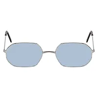 Retro Square Sunglasses  (For Men  Women, Blue)-thumb1