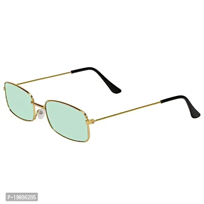 Retro Square Sunglasses  (For Men  Women, Green)