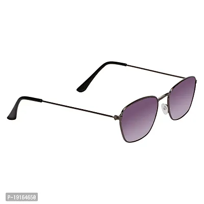 Retro Square Sunglasses  (For Men  Women, Grey)