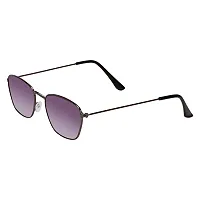 Retro Square Sunglasses  (For Men  Women, Grey)-thumb2