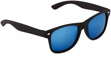 Wayfarer Sunglasses  (For Men  Women, Brown, Blue)-thumb1
