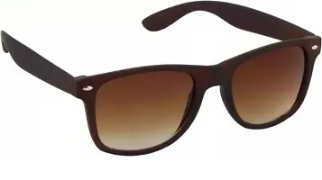 Wayfarer Sunglasses  (For Men  Women, Brown, Blue)-thumb2