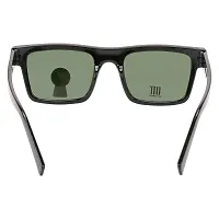 Retro Square Sunglasses  (For Men  Women, Green)-thumb1