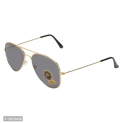 Aviator Sunglasses  (For Men  Women, Black)-thumb4