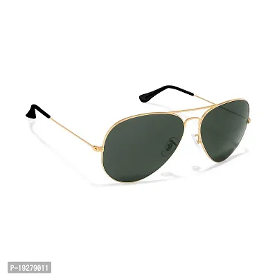 Aviator Sunglasses  (For Men  Women, Green)-thumb0