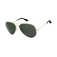 Aviator Sunglasses  (For Men  Women, Green)-thumb3