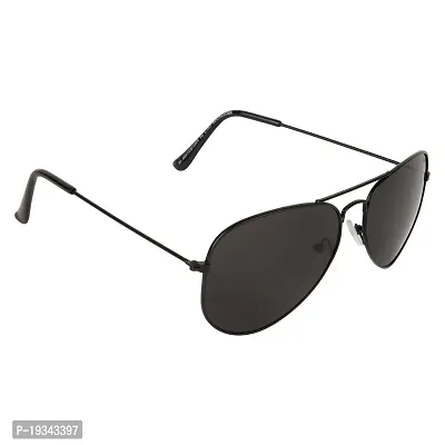 Aviator Sunglasses  (For Men  Women, Black)-thumb0