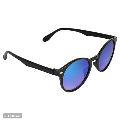 Round Sunglasses  (For Men  Women, Blue)-thumb0