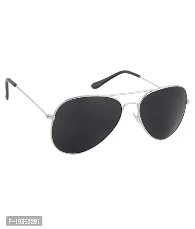 Aviator Sunglasses  (For Men  Women, Black)-thumb0
