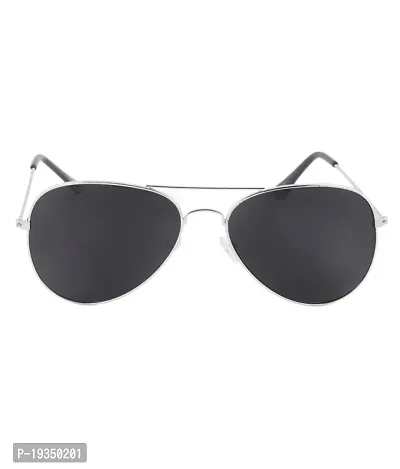 Aviator Sunglasses  (For Men  Women, Black)-thumb2