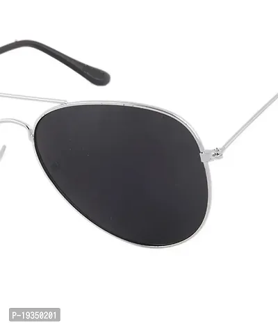 Aviator Sunglasses  (For Men  Women, Black)-thumb3