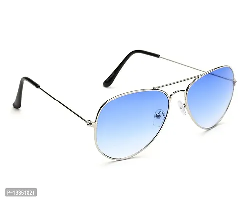 Aviator Sunglasses  (For Men  Women, Blue)-thumb0