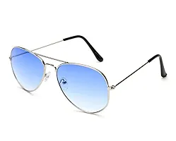 Aviator Sunglasses  (For Men  Women, Blue)-thumb1