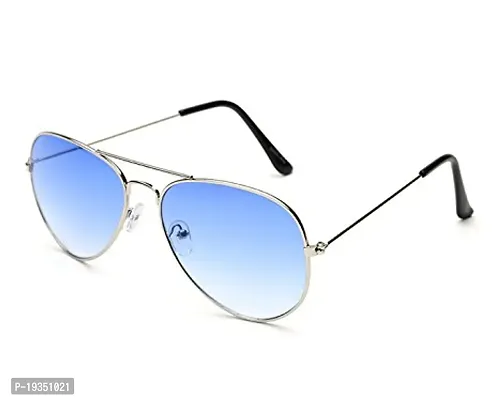 Aviator Sunglasses  (For Men  Women, Blue)-thumb2