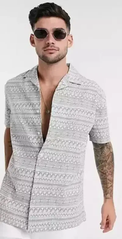 Best Selling Polycotton Short Sleeves Casual Shirt 