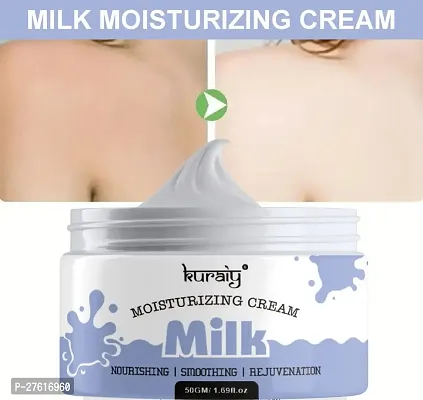 KURAIY MILK CREAM Facial Care Kit Facial Mud Masks Deep Cleaning Moisturizing Facial Cream