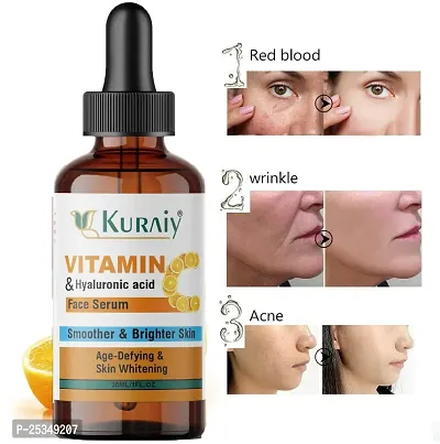 Kuraiy 100% Organic Skin Illuminate Face Serum for Radiant Skin with Vitamin C-thumb0