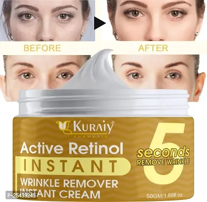 KURAIY Natural Oil Firming Eye Cream for Dark Circleswrinkles Fat Granule  Anti-aging Eye Essence Remove Dark Circles Eye Cream-thumb0