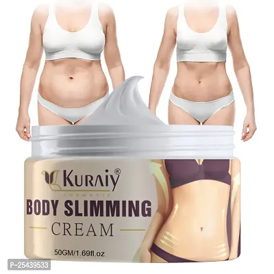 KURAIY New Tummy Ginger Body Slimming Cream, For Belly Drainage Ginger Body Slimming Cream For Belly / Fat Reduction For Weight Loss, Fat Burner Body Slimming Cream For Men  Women-50 Gm