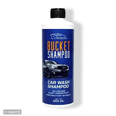 PH Neutral Formula For Spot Free Cleaning With Extra Foam Booster. Bucket Car Shampoo(500ml)-thumb0