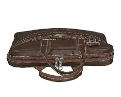 Leather messenger bag brown-thumb1