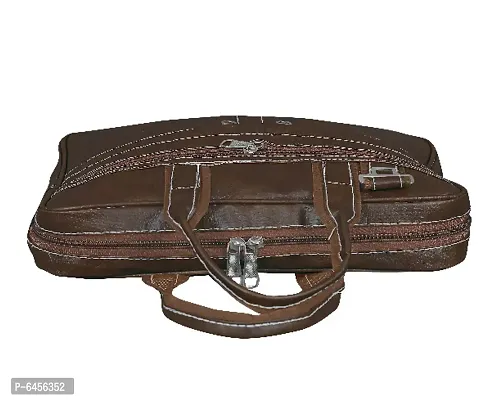 Leather messenger bag brown-thumb2