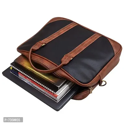 Laptop leather bag for women-thumb0