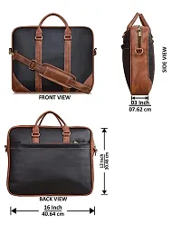 Laptop leather bag for women-thumb1