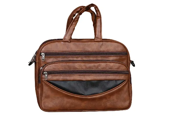Trendy Messenger Leather Bag for Men and Women