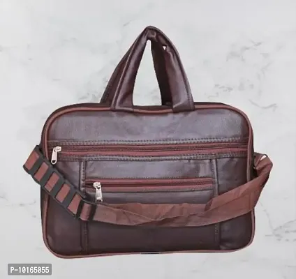 Elegant Leather Office Laptop Bags
