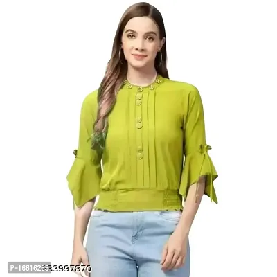 Thrifty Thread Women's Regular Fit Cotton Round Neck Top