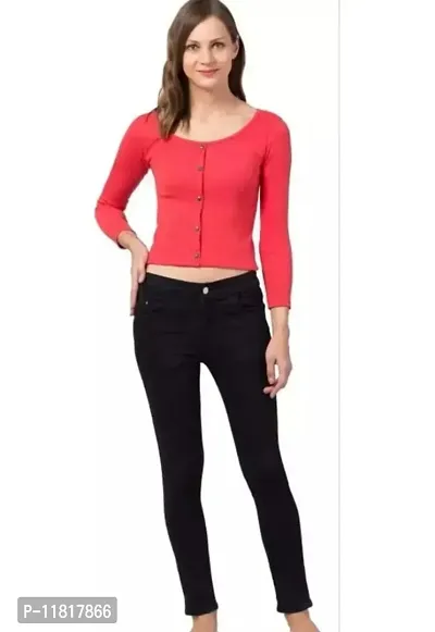 Fancy Polycotton Top For Women-thumb0