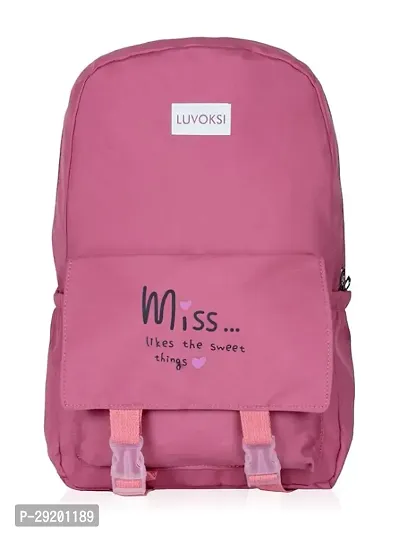 Luvoksi Missely Women Casual Backpack Dark Pink-thumb0