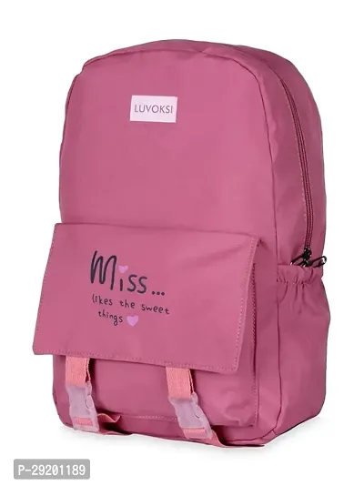 Luvoksi Missely Women Casual Backpack Dark Pink-thumb2