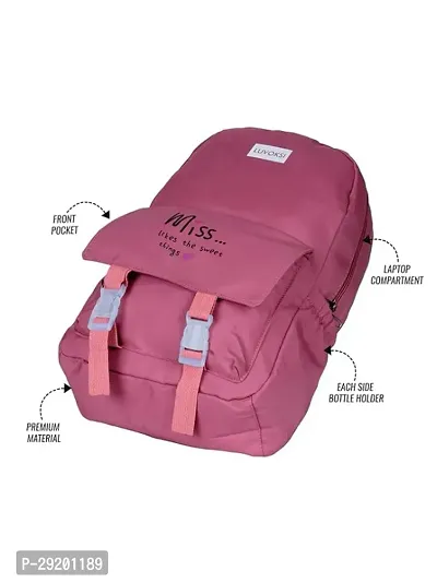 Luvoksi Missely Women Casual Backpack Dark Pink-thumb5