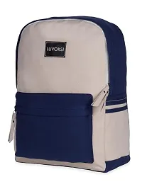 Luvoksi Stripley Women Casual Backpack Blue-thumb1