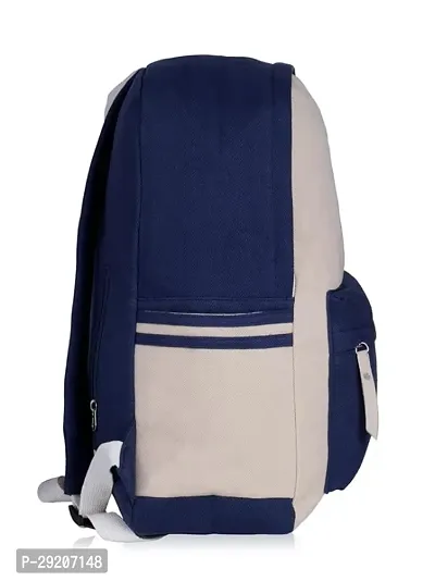 Luvoksi Stripley Women Casual Backpack Blue-thumb3