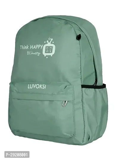 Luvoksi Think Happy Women Casual Backpack Green-thumb3